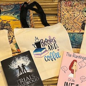 Canvas tote bag. Multipurpose. Books, toys, beach day gear, etc.
